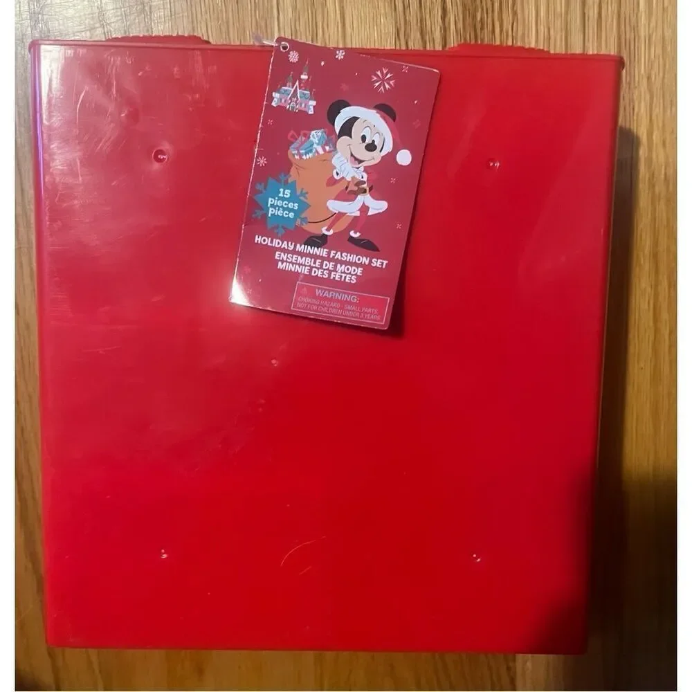 Holiday Minnie‎ Mouse Christmas 15 Pieces Fashion Set NWT